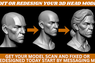 fix mesh redesign cleanup obj 3mf file repair stl split to printable 3d model