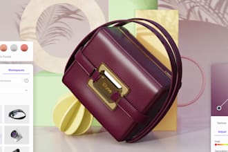 create 3d product models for 3d configurator, 3d shoes, 3d bags and any product