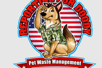 do high quality pet, dog, bully, kennel logo design