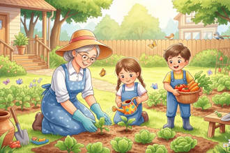 illustrate watercolor illustration, children book, children story book