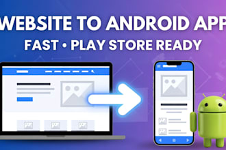 convert web to android app and prepare it for google play