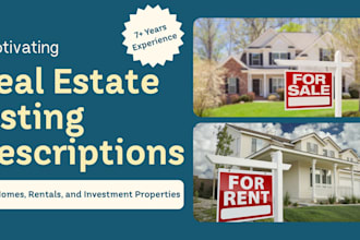 write a professional real estate property listing description