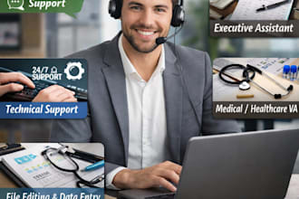 virtual assistant for customer technical and executive support