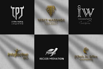 design a modern minimalist lettermark or initial logo