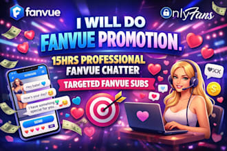 do targeted fanvue promotion