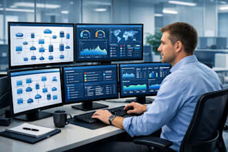 troubleshoot windows and linux servers and deploy applications