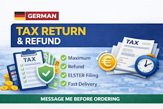 do german tax return and tax refund via elster income tax german vat