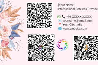 design modern professional business card and visiting card