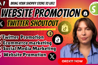 promote shoutout share website link to 110m USA UK de audience fb ig x pinterest
