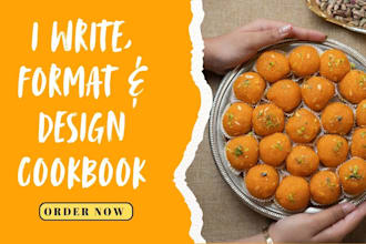 write, design cookbook recipe book, cookbook formatting, canva book design, menu