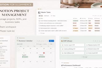 build build a custom notion workspace, dashboard, and business system