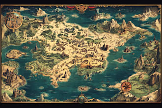 create a fantasy maps and city maps