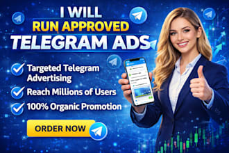 run approved telegram ads