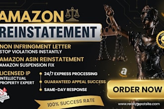 be your US legal counsel for patent search and asin reinstatement