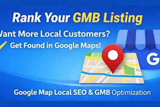 optimize and rank your gmb listing google map local SEO gmb optimization