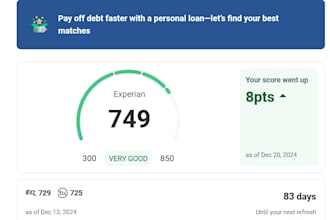 perform credit sweep for collections, charge offs and inquiries