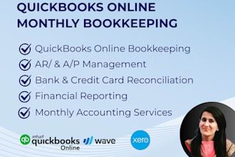 do monthly bookkeeping in quickbooks with reconciliation