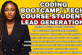 coding bootcamp marketing student leads python course marketing bootcamp student