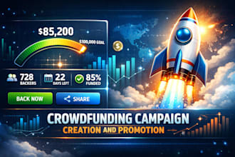 create crowdfunding campaign on gofundme and indiegogo