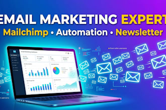 be your email marketing expert for mailchimp and automation