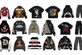 design a full streetwear fashion collection for your brand