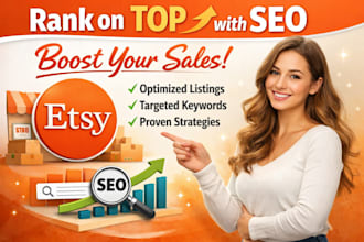 do etsy SEO and optimize etsy listings
