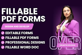 create fillable pdf form or design your pdf form