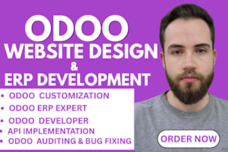 develop, customize, install odoo erp modules, odoo implementation, automations