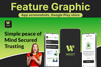 design an engaging play store feature graphic