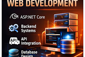 do custom website and backend application development