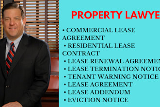 create lease contracts, eviction notice, tenant warning notices, lease addendums