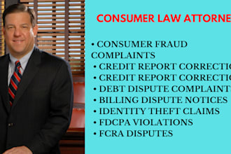 resolve debt disputes, credit errors, identity theft, fraud and billing claims