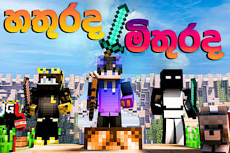 design high quality viral minecraft thumbnails for your youtube channel
