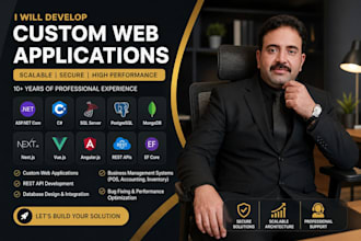 develop custom saas and web application development