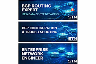 configure bgp routing for isp or data center network