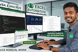 do spreadsheet automation, vba, macros integration