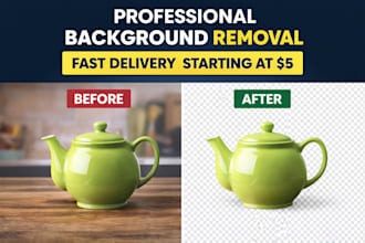 remove background from any image professionally