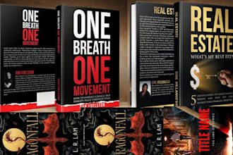 do book cover design, kdp cover design, book cover redesign
