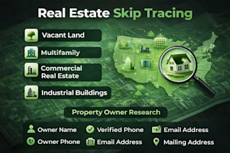 do real estate skip tracing for commercial properties vacant lead