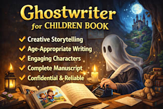 ghostwrite a professional children book