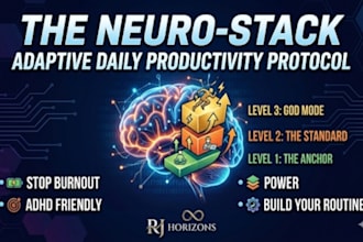 build a custom productivity system to stop burnout