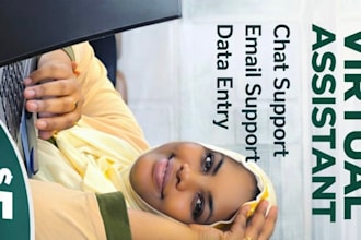 be your virtual assistant for chat support and simple tasks