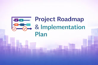 create a project roadmap and implementation plan