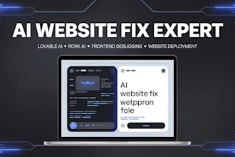 fix lovable ai, rork ai frontend bugs, deployment and performance issues