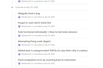 program in java, including bug fixes
