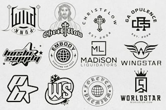 design y2k streetwear logo for clothing or fashion brand