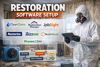 clean claims restoration manager jobsight restorize bizzow nextminute proven crm