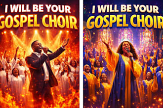 powerful gospel and worship choir vocals for your song