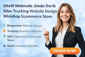 clone sitew prestashop webnode wizishop dorik silex trucking ecommerce website