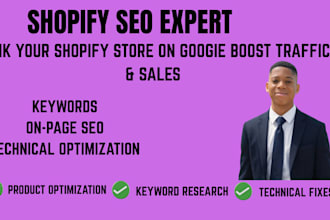 do advanced shopify SEO and optimize your shopify store for higher rankings